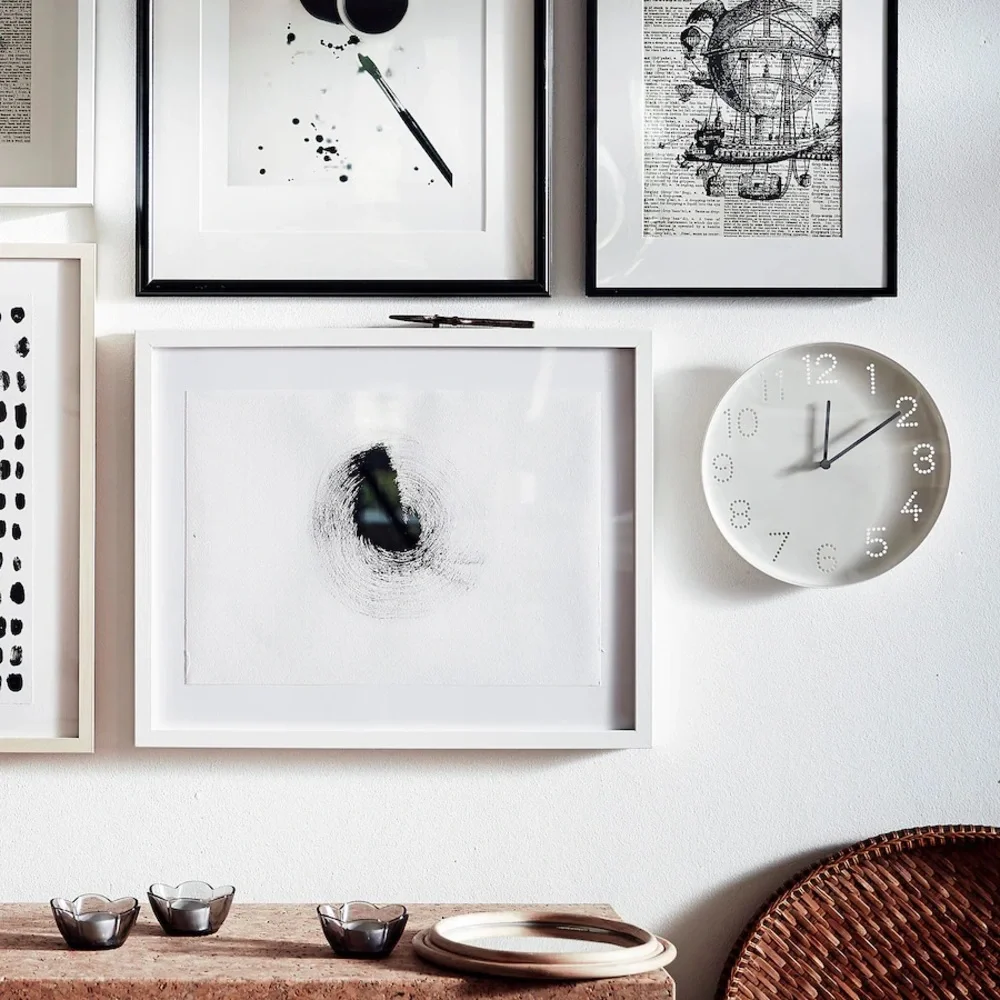 ⏰ Wall Clock ⏰ with Punched Hole Numbers Tromma